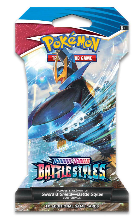 Sword & Shield: Battle Styles - Sleeved Booster Pack (Rapid Strike Empoleon V)