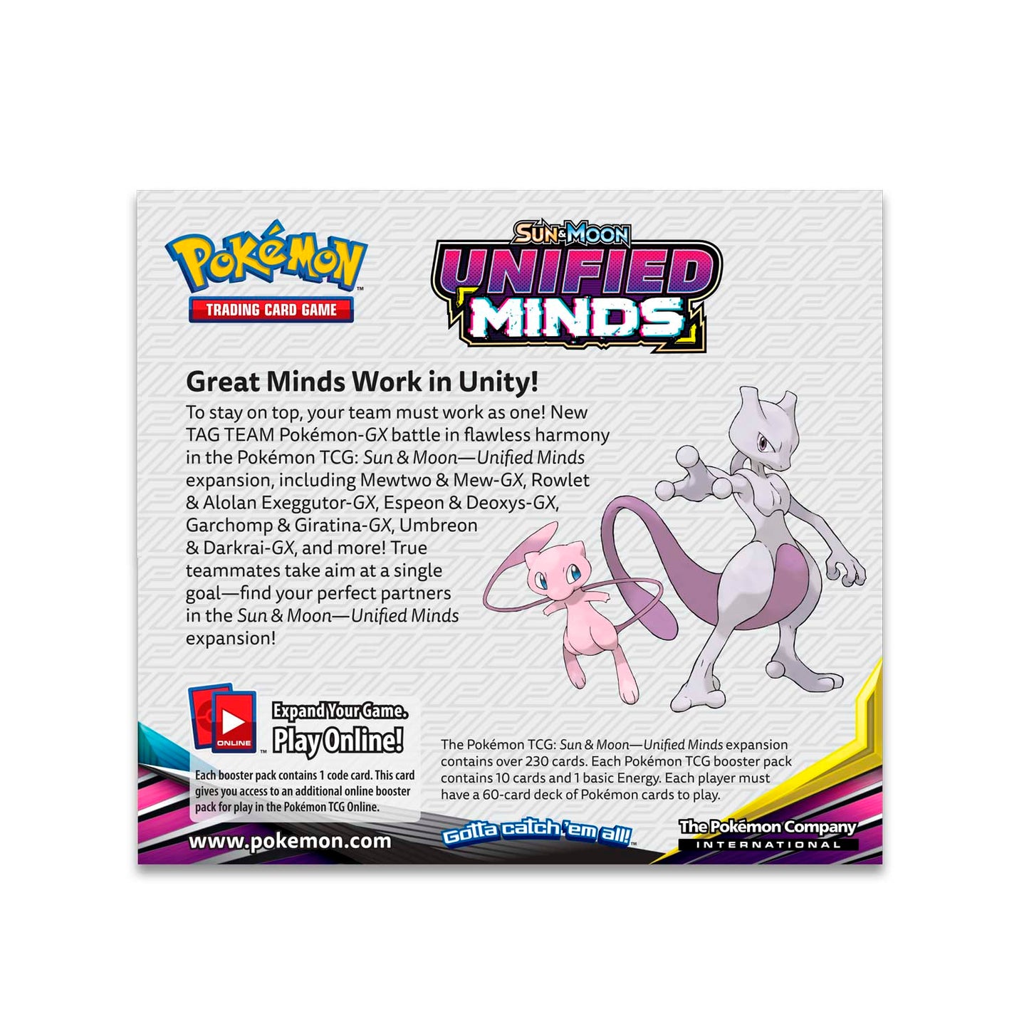 Sun & Moon: Unified Minds - Booster Box